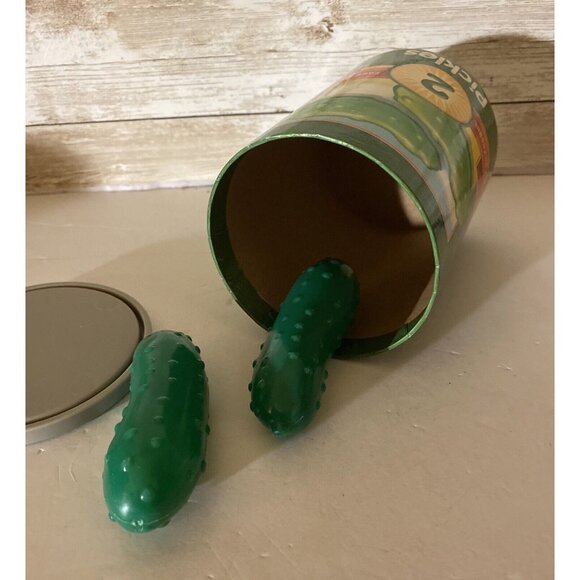 Play Food Vintage Learning Resources Pop Top 2 Pickles With Can Fisher Price - Picture 2 of 6